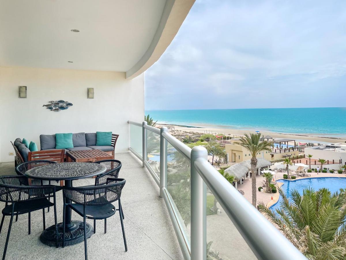 Quiet Beachfront Condo With Pools & Private Beach Puerto Penasco Exterior photo