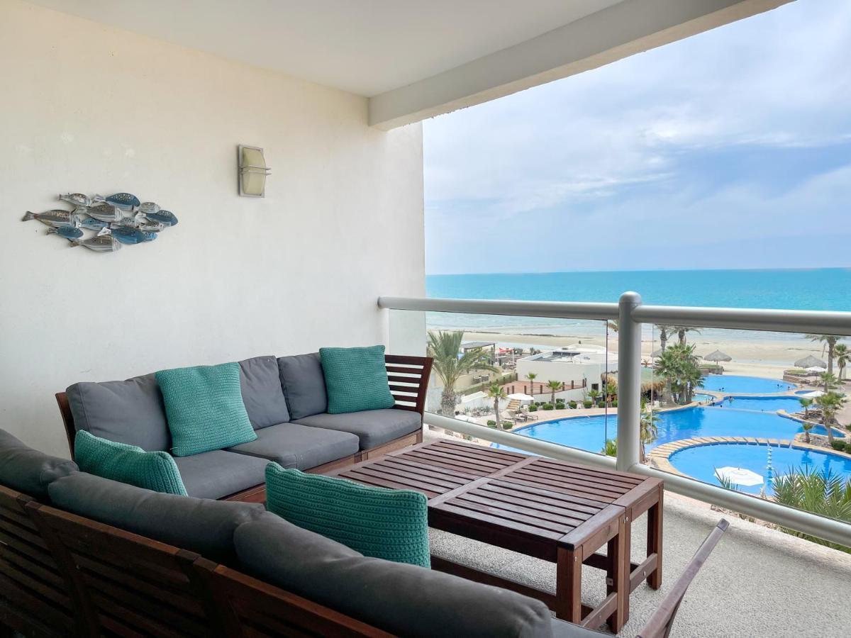 Quiet Beachfront Condo With Pools & Private Beach Puerto Penasco Exterior photo
