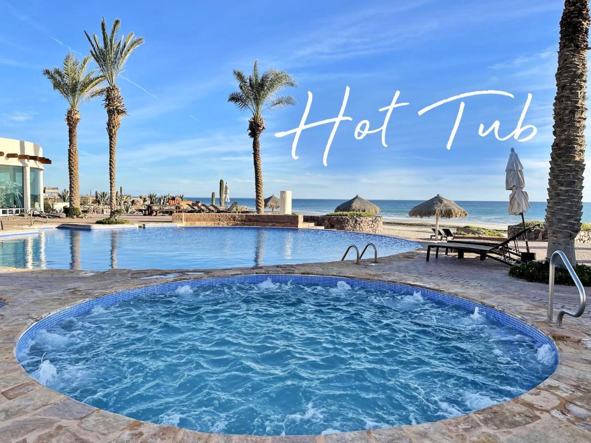 Quiet Beachfront Condo With Pools & Private Beach Puerto Penasco Exterior photo
