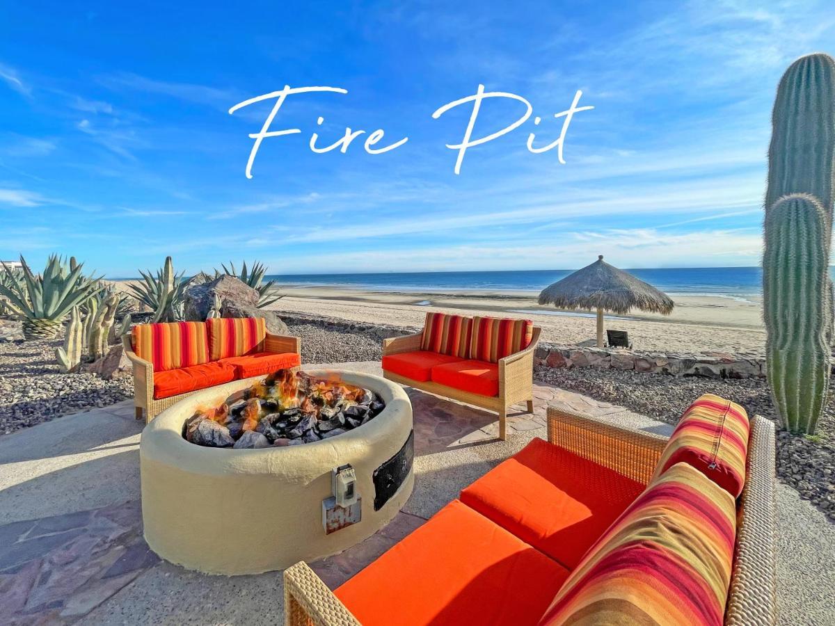 Quiet Beachfront Condo With Pools & Private Beach Puerto Penasco Exterior photo